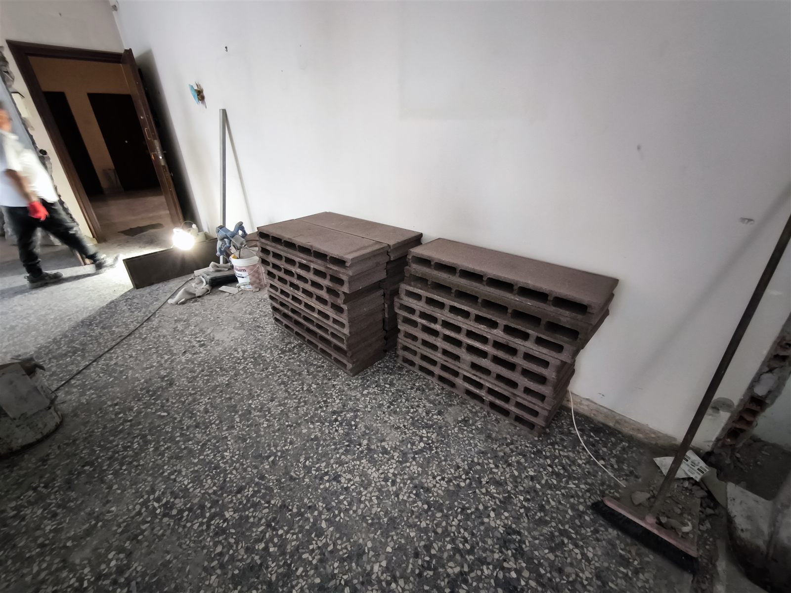 Avanzamento delle opere murarie